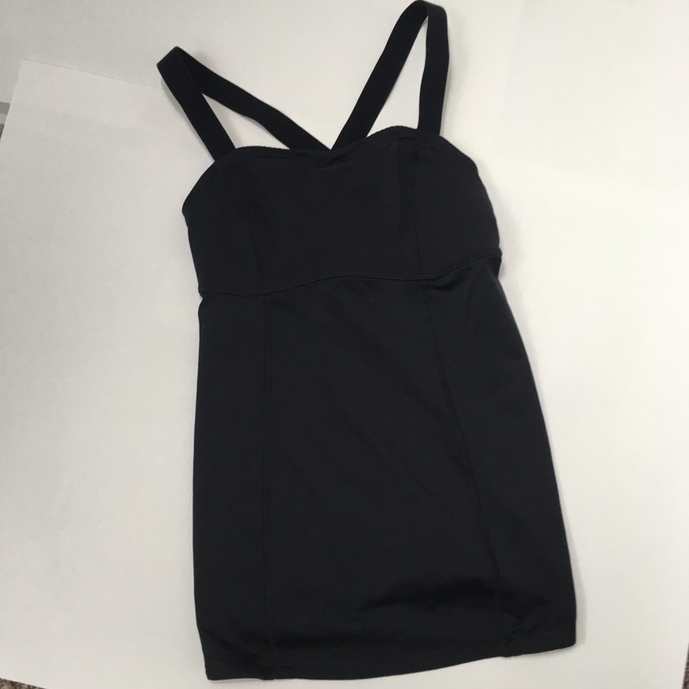 LULULEMON • 4 Run Catch Me Tank Black Adjustable - Picture 5 of 5
